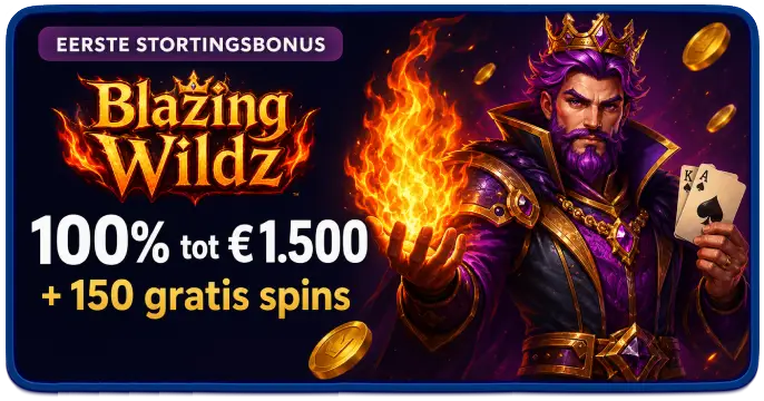 Blazingwildz Casino Bonussen banner
